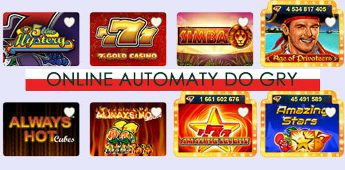 Online automaty do gry.